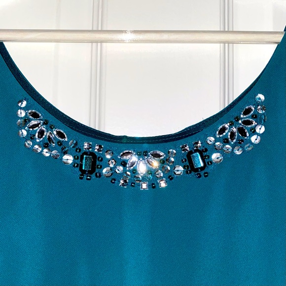 Ignite Evenings Tiered Dress and Shawl - Picture 8 of 8